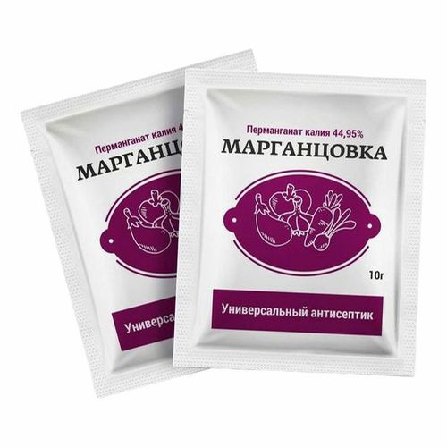 Калия перманганат 44,95%,10 г